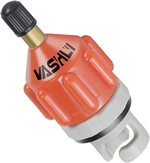 Inflatable Boat SUP Pump Adaptor Vashly Air Pump Converter Standard Schrader Conventional Pump Adaptor Air Valve Adapter P...