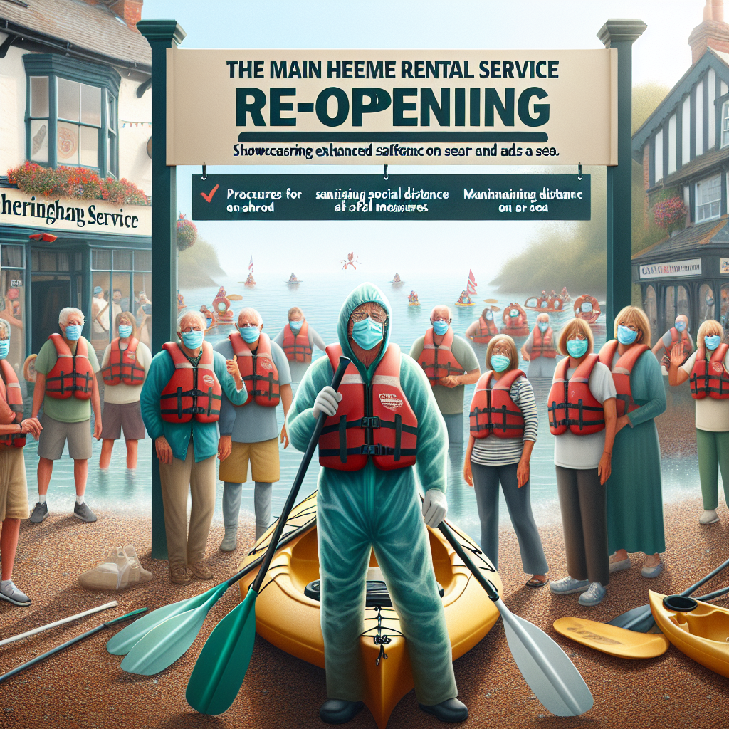 Kayakomat Reopens in Sheringham with Enhanced Safety Measures