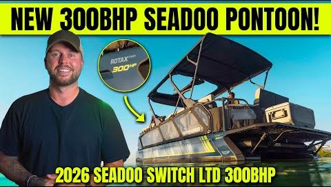 Sea-Doo Switch: Jet Ski-Powered Pontoon Boat Debuts in Australia